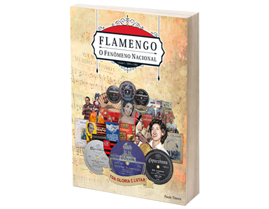 Mockup do livro Flamengo O Fenômeno Nacional